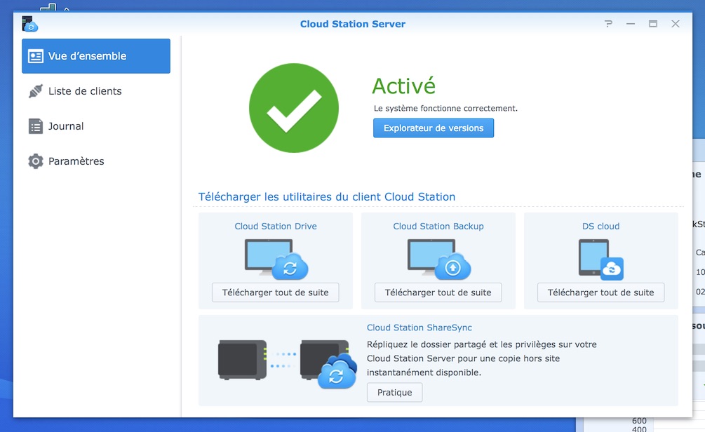 remove a file from synology cloud station backup
