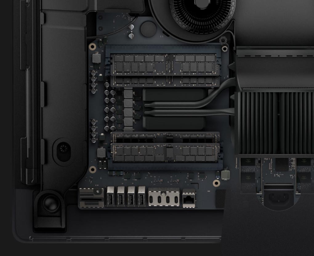 La RAM de l’iMac Pro n’est pas soudée, mais passage chez un revendeur