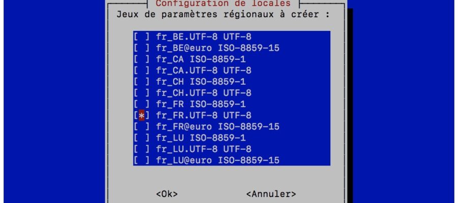 Changer la langue d’une Debian en français