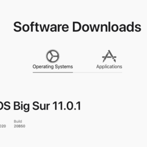 [Edit] Apple publie une deuxième build de macOS Big Sur 11.0.1
