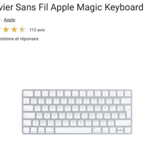 L’ancien Magic Keyboard pour Mac en promotion à -50%