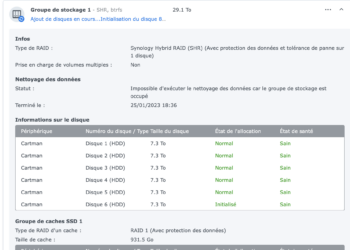 Mon infrastructure informatique évolue, je vous donne quelques nouvelles